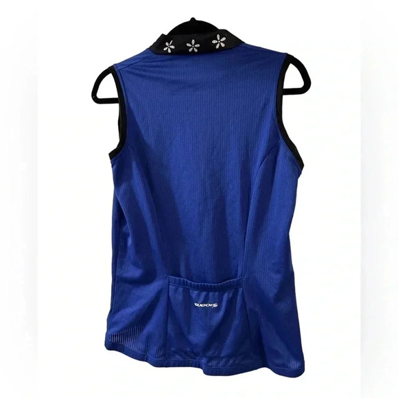 SUGOI Blue & Black Versa Running/Cycling Vest Sz L Measurements in pics - Picture 2 of 8
